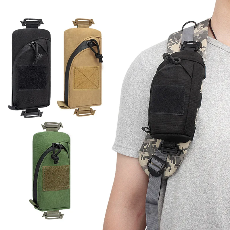 Edc Carry Kit - Backpack Shoulder Strap Accessory Pouch, Tactical