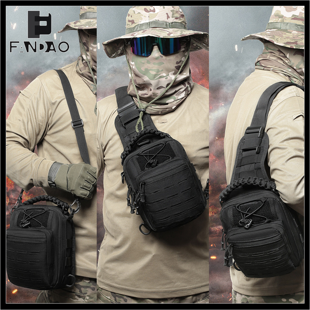 Edc Concealed Carry Sling Bag - Tactical Sling Bag Pouch Multi-Functional EDC