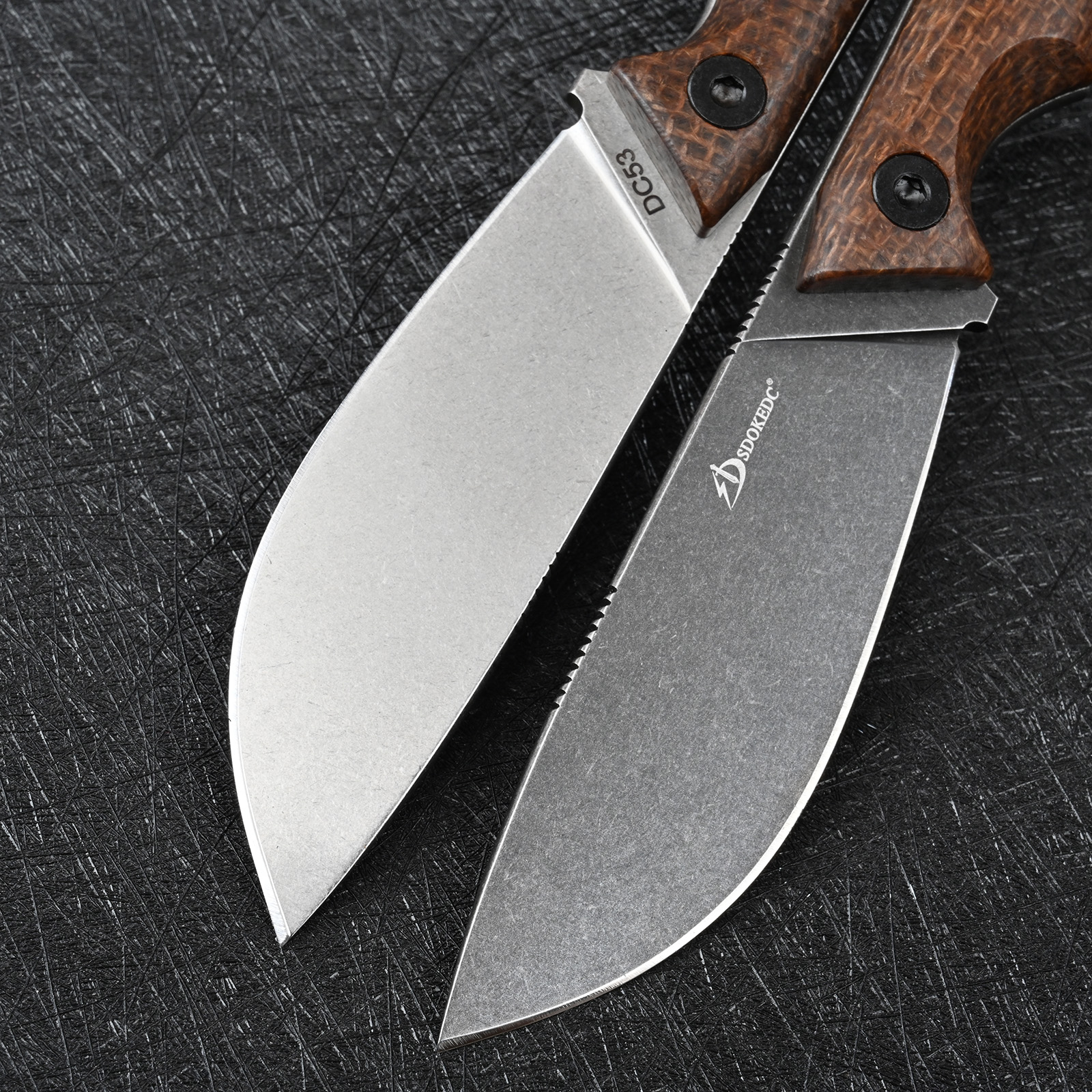 SDOKEDC DC53 Steel EDC Utility - Edc Carry Fixed Blade Knife recension och pris