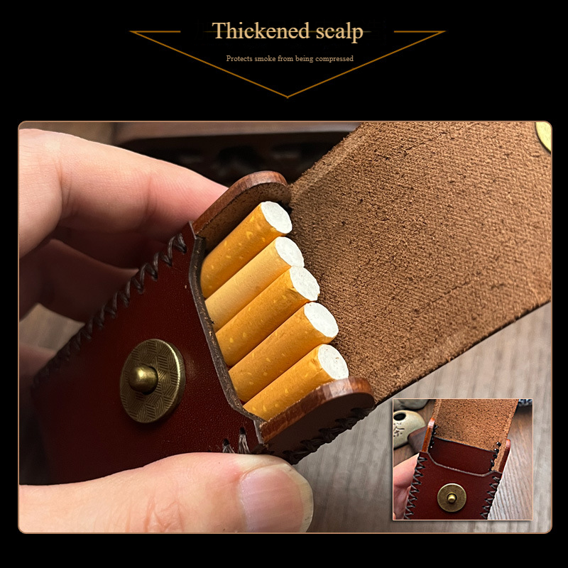 New Leather Smoking Cigarettes - Lighter Insert Zippo recension och pris