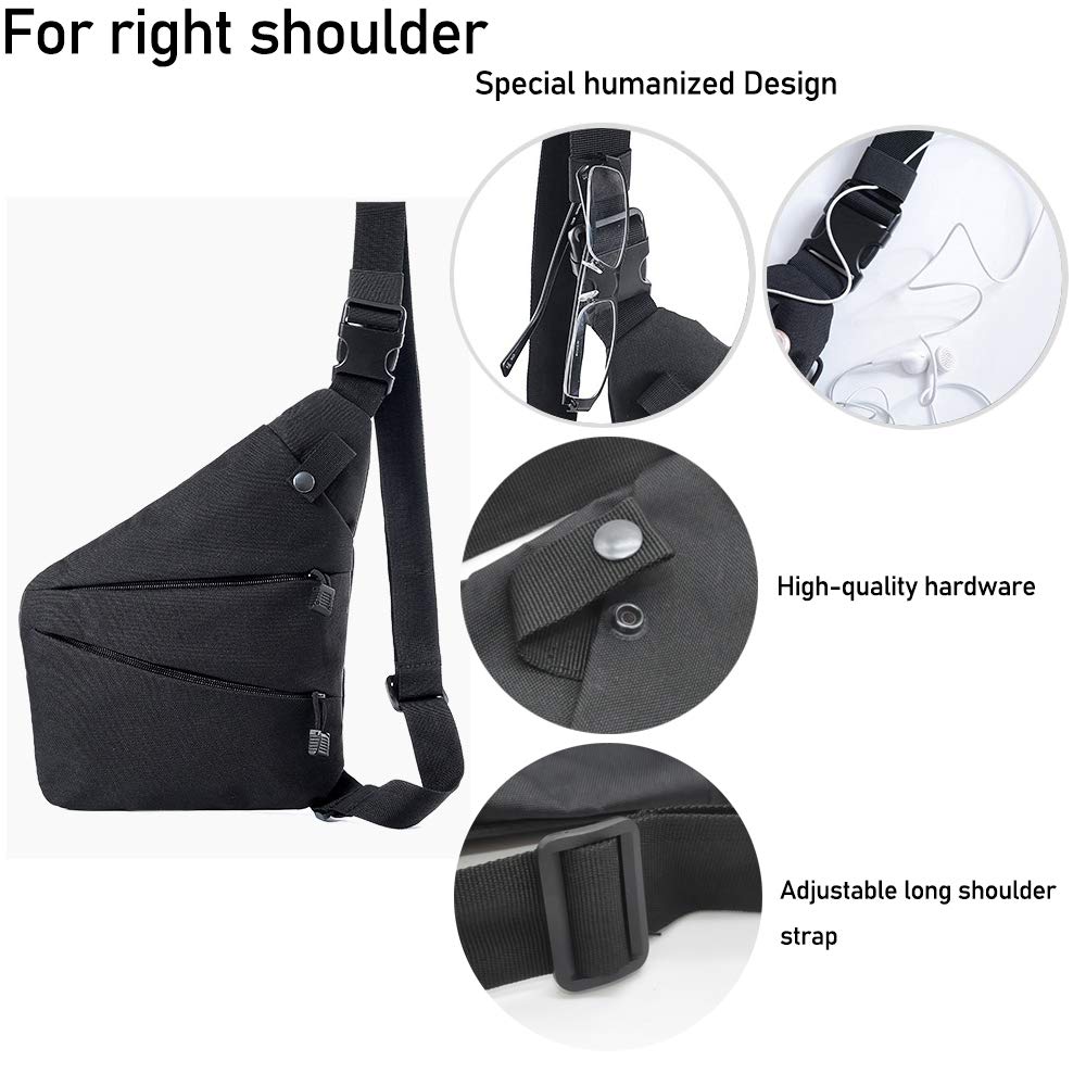 Tactical Concealed EDC Carry B - Edc Concealed Carry Sling Bag recension och pris