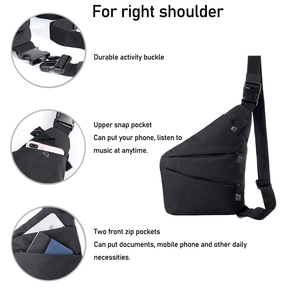 Tactical Concealed EDC Carry B - Edc Concealed Carry Sling Bag recension och pris