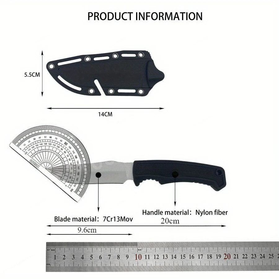 Fk1001 Carry The Blade with A  - Edc Carry Fixed Blade Knife recension och pris