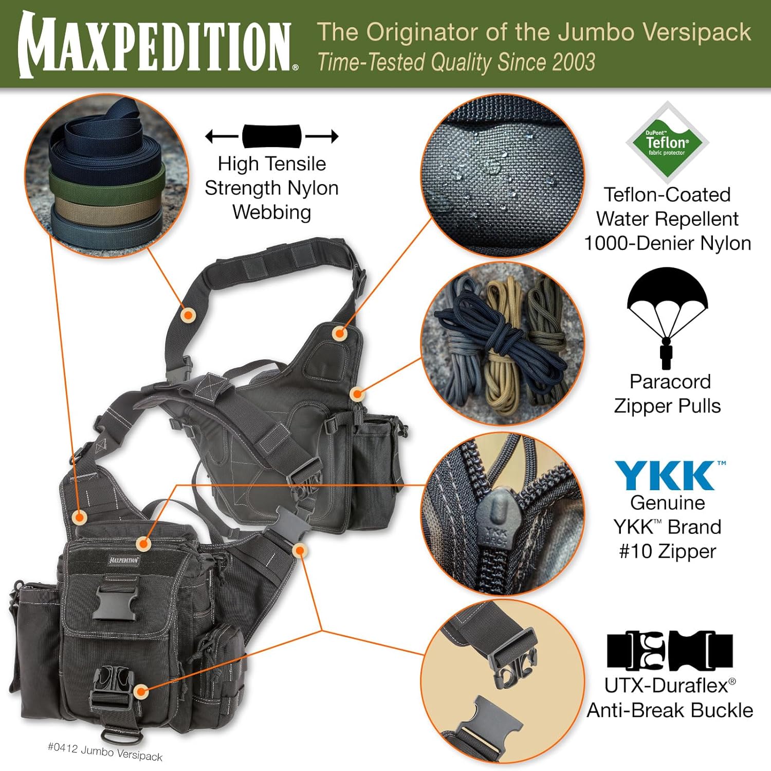 7.4L Tactical Sling Bag, Conce - Edc Concealed Carry Sling Bag recension och pris