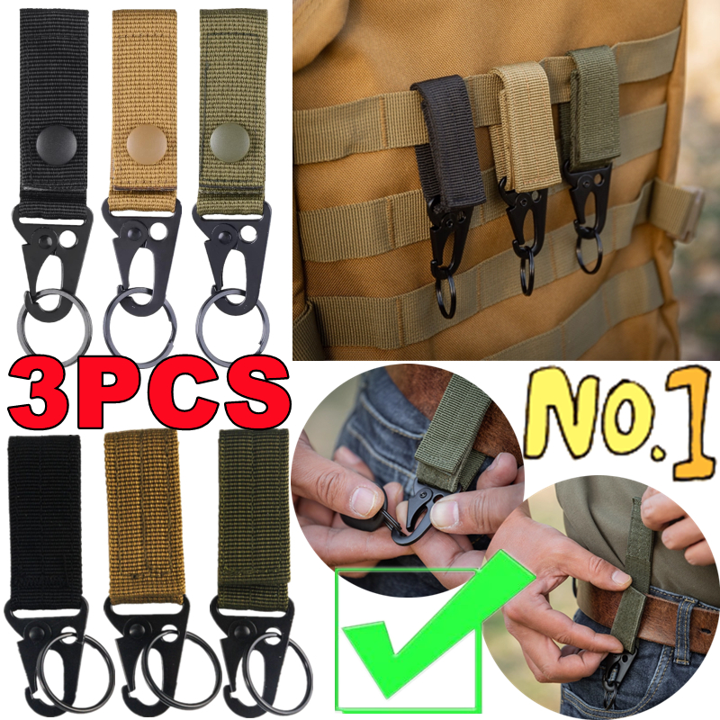 1/3PCS Tactical Nylon Webbing  - Edc Carry Kit recension och pris