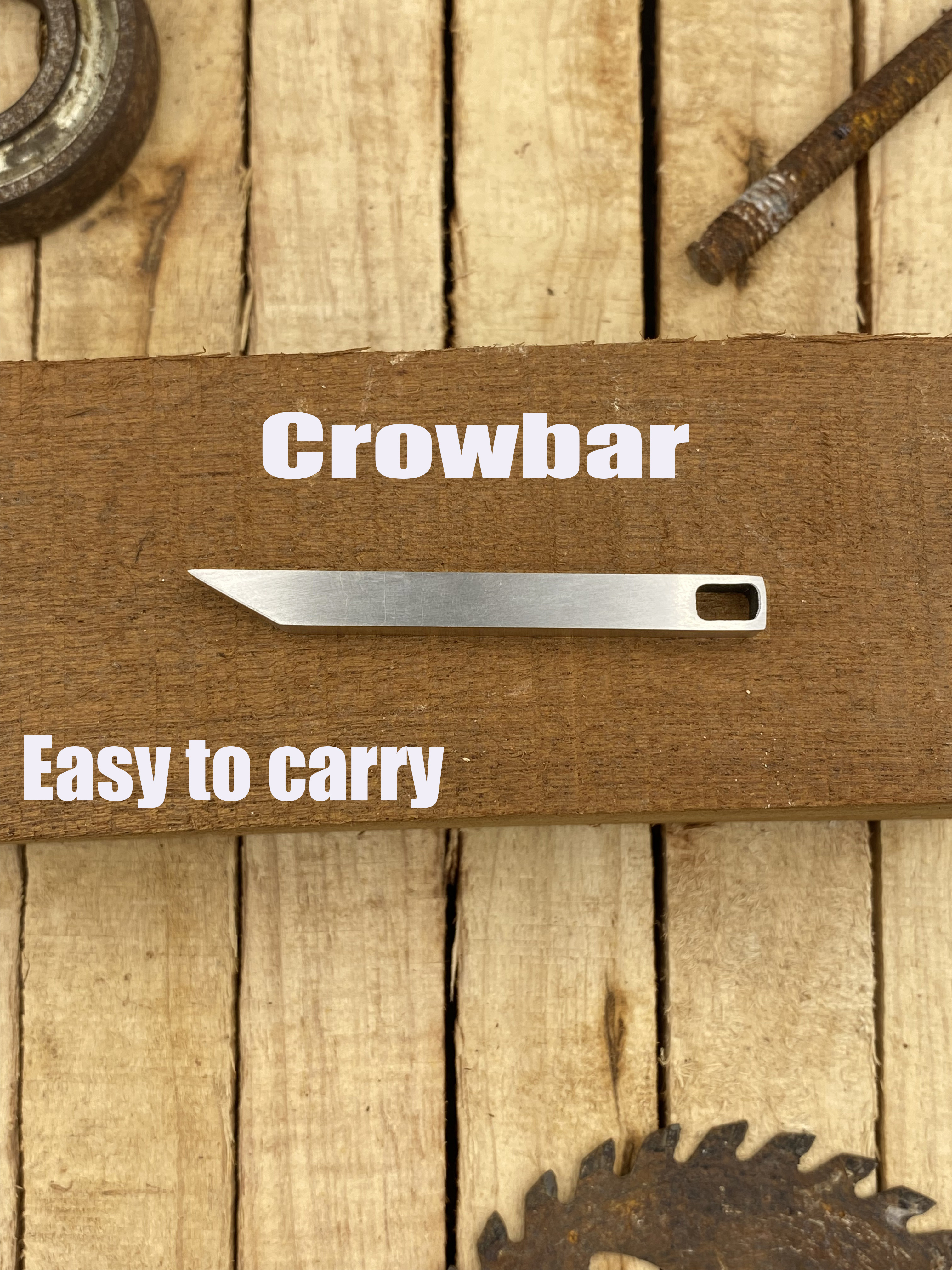 Edc Pry Bar, Edc Keychain Tool - Edc Deep Carry recension och pris