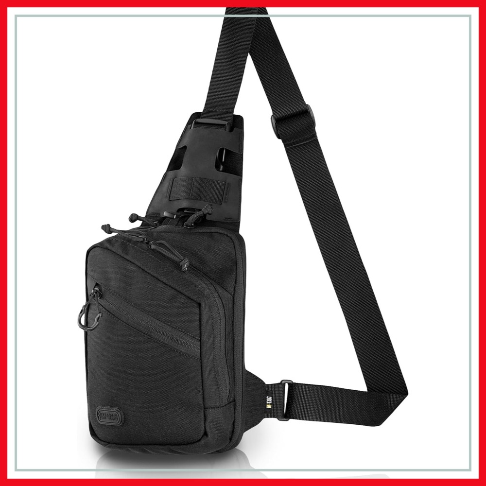 EDC Tactical Sling Bag - Cross - Edc Concealed Carry Sling Bag recension och pris