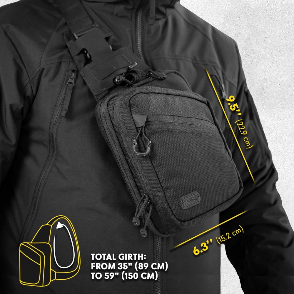 EDC Tactical Sling Bag - Cross - Edc Concealed Carry Sling Bag recension och pris