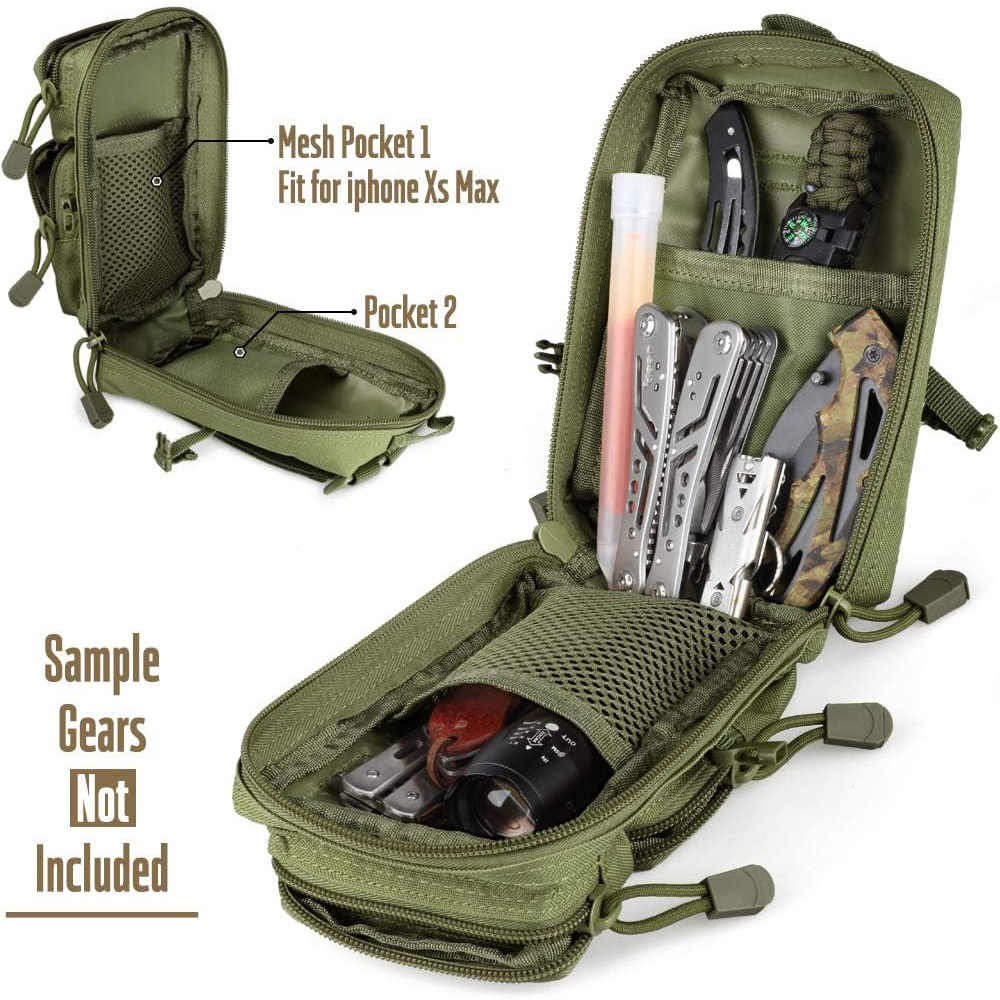 Tactical Molle Utility Pouch O - Edc Carry Kit recension och pris