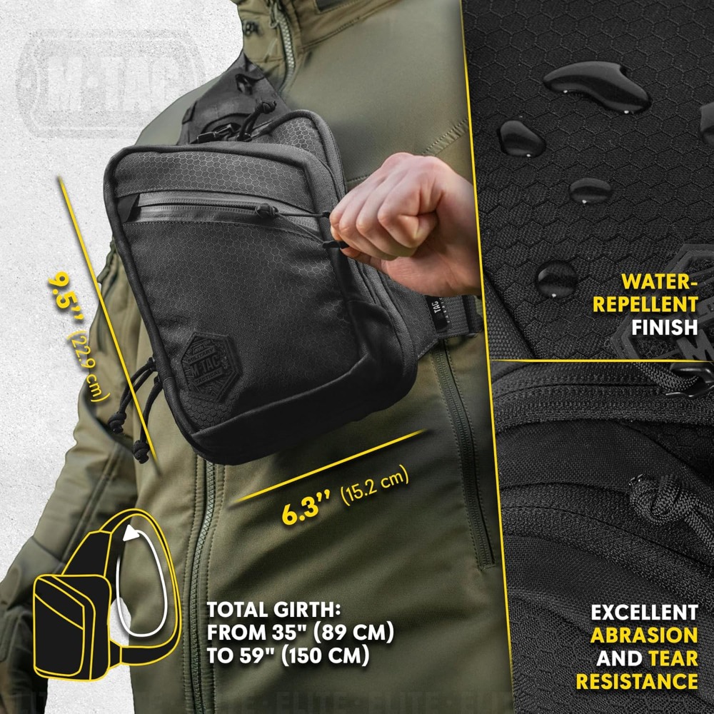 EDC Tactical Crossbody Sling B - Edc Concealed Carry Sling Bag recension och pris