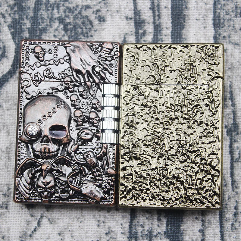 Creative Metal Skull Bright So - Lighter Insert Zippo recension och pris
