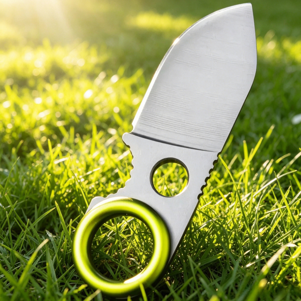 Mini EDC Ring Fixed Blade Knif - Edc Carry Fixed Blade Knife recension och pris