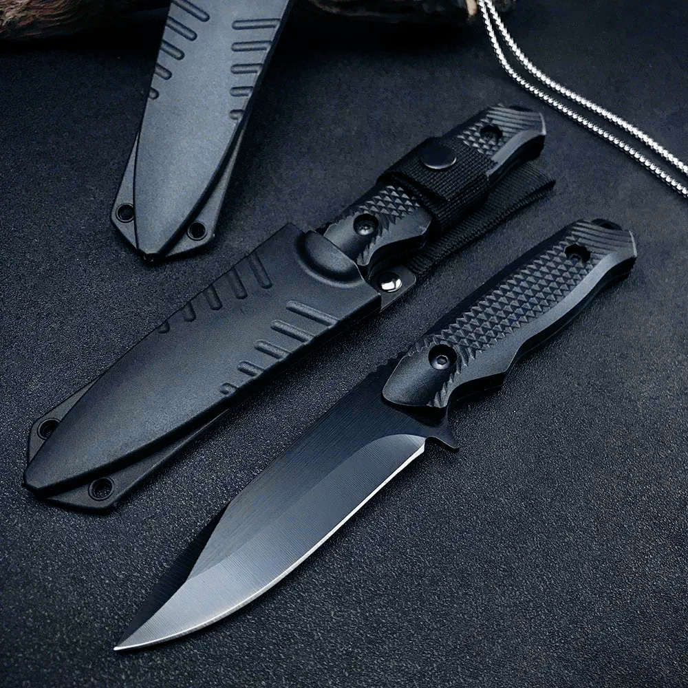 Outdoor Jungle Hunting Knife 5 - Edc Carry Fixed Blade Knife recension och pris