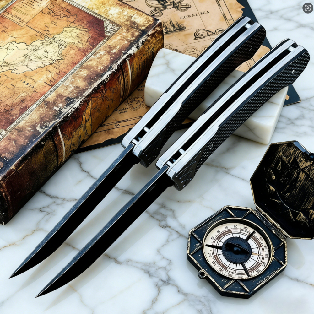 D2 Steel Folding Knife with Ca - Everyday Carry (Edc) Knife recension och pris