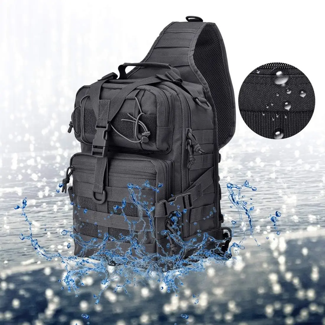Tactical Sling Backpack Should - Edc Concealed Carry Sling Bag recension och pris