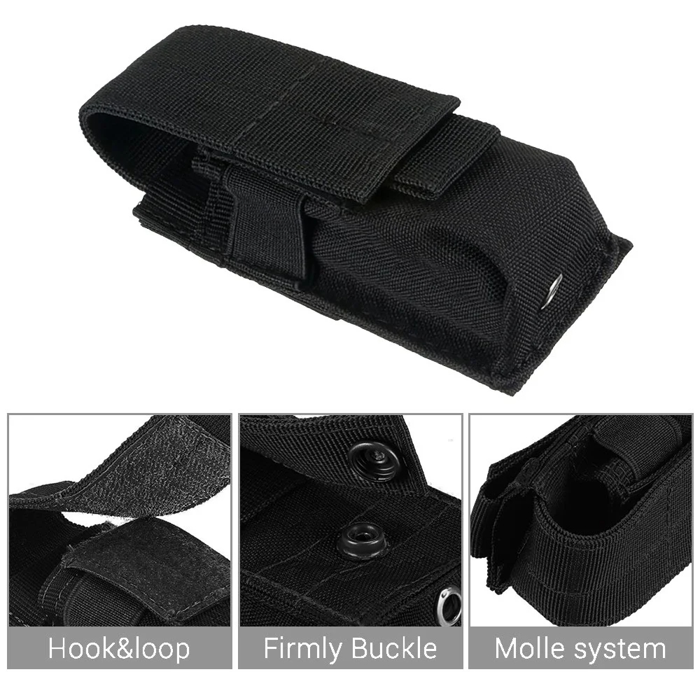 Tactical Molle 9mm Single Maga - Edc Carry Knife recension och pris