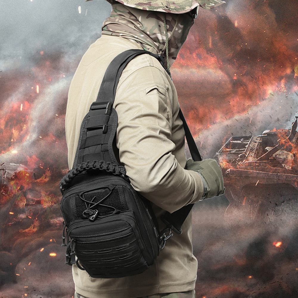 Tactical Sling Bag Pouch Multi - Edc Concealed Carry Sling Bag recension och pris