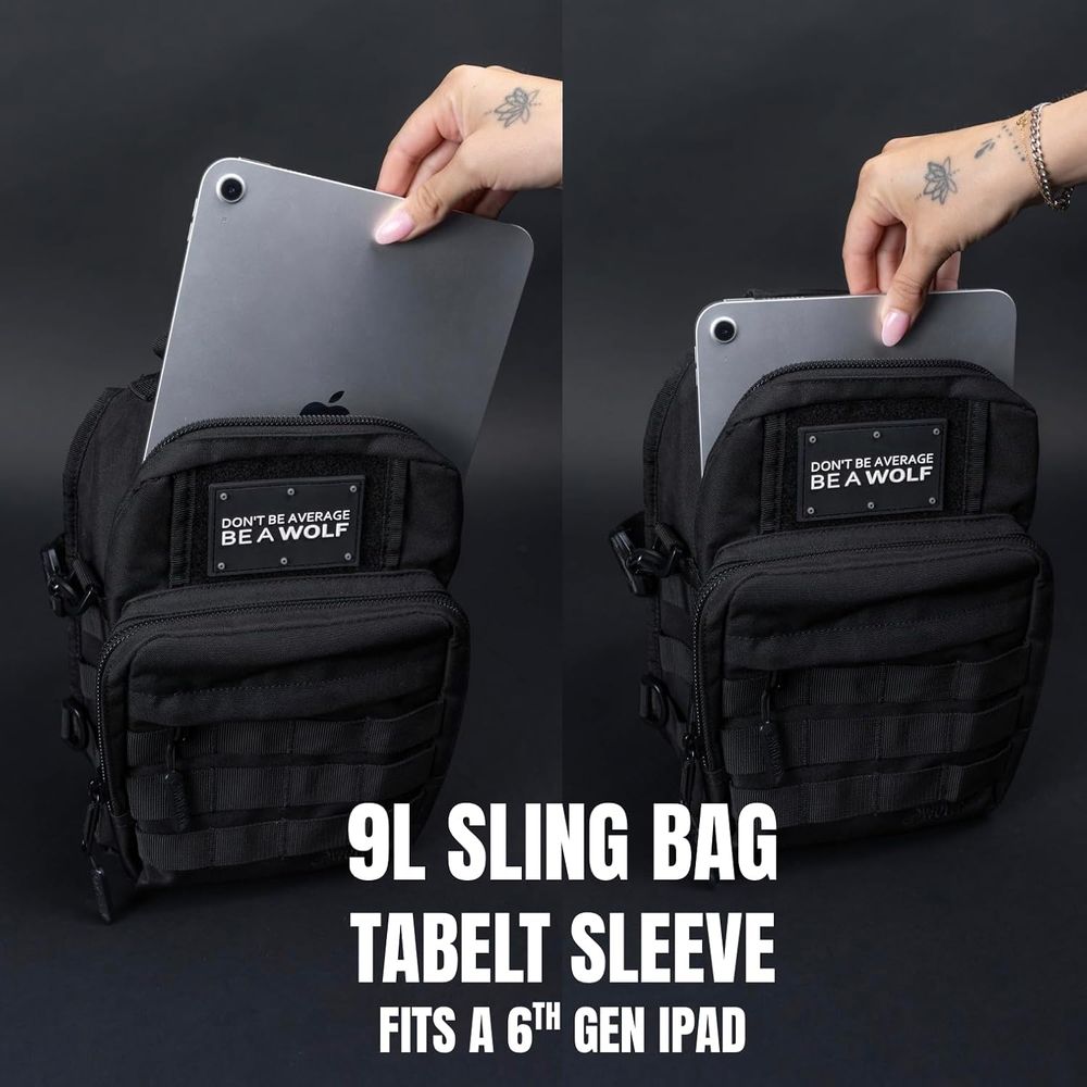 9L Tactical Sling Bag for Conc - Edc Concealed Carry Sling Bag recension och pris